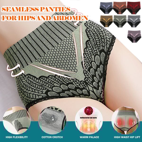 💥Offre limitée dans le temps 58% de réduction💥Achetez 1 gratuit 1🔥Culotte dentelle femme taille haute sous-vêtements en coton graphène