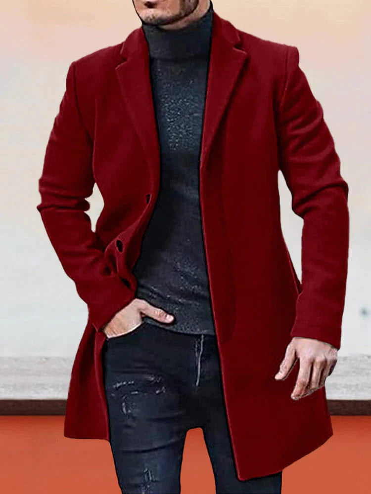 ✨ OFFRE PRIVILÈGE · -50 % | Veste Homme Classique à Boutonnage Simple
