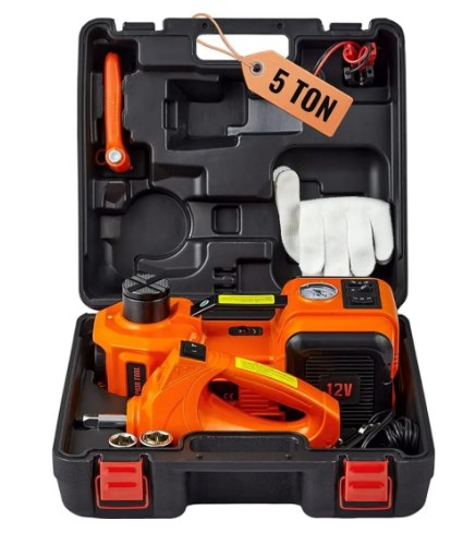 đOutils essentiels pour la rĂ©paration automobileđ ïž - Cric hydraulique Ă©lectrique 12 V