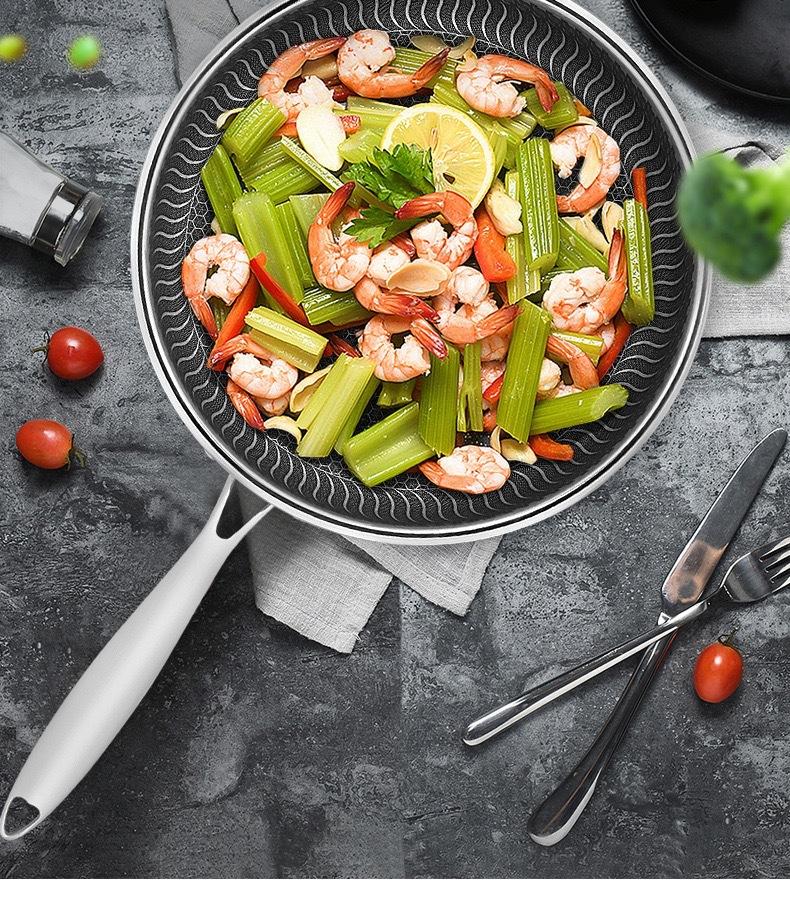 🔥VENTE DU DERNIER JOUR 50% DE RÉDUCTION !!! 🍳Poêle antiadhésive de première qualité avec couvercle