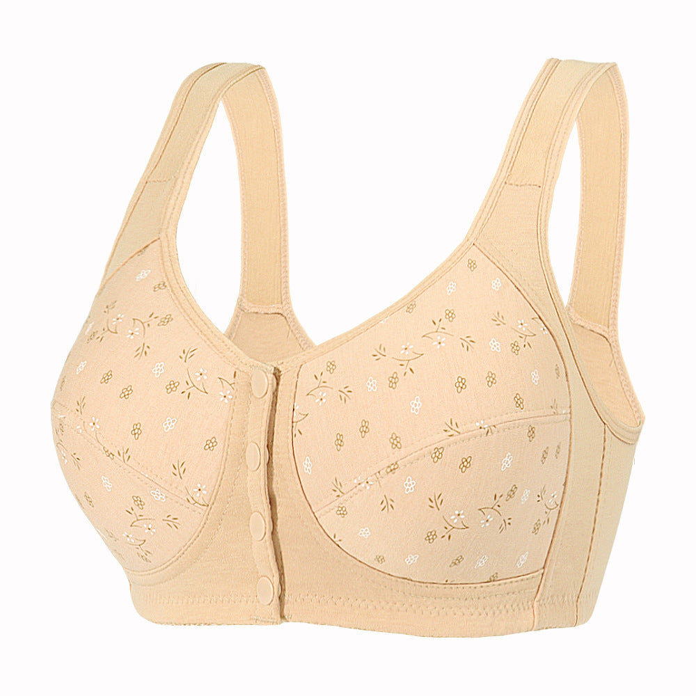 đ„ACHETEZ 1 ET OFFREZ 2 GRATUITSđ„Sous-vĂȘtements sans couture Ă bouton frontal Femmes Soutien-gorge confortable en coton