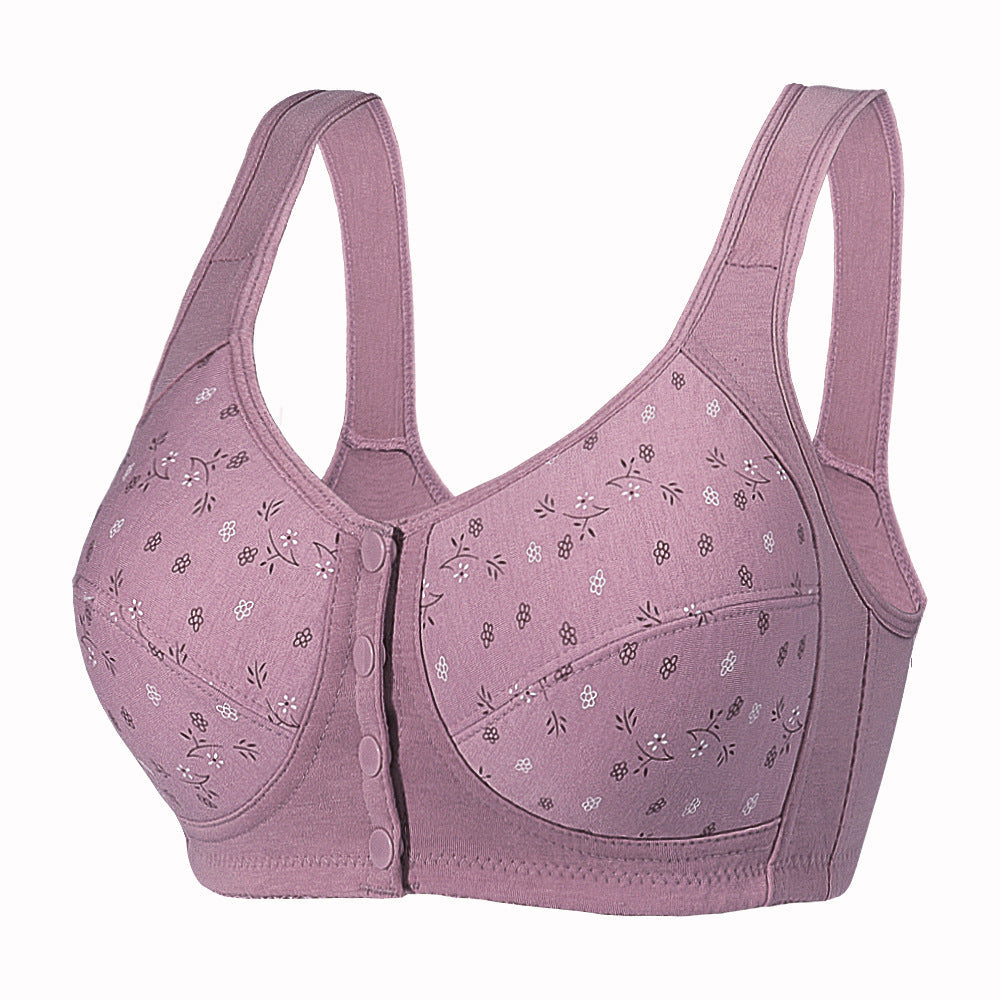 đ„ACHETEZ 1 ET OFFREZ 2 GRATUITSđ„Sous-vĂȘtements sans couture Ă bouton frontal Femmes Soutien-gorge confortable en coton