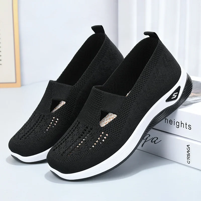 🔥Dernier jour 49% de réduction🔥Chaussures orthopédiques tissées à semelles souples et respirantes pour femmes