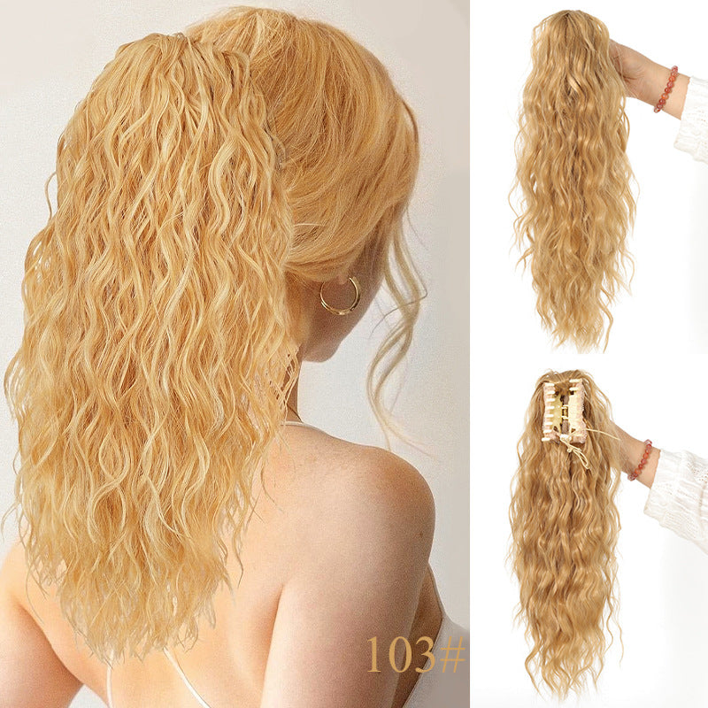 đ PROMOTION DU DERNIER JOUR - 50% DE RĂDUCTIONđExtension de cheveux bouclĂ©s, ondulĂ©s et crĂ©pus avec queue de cheval