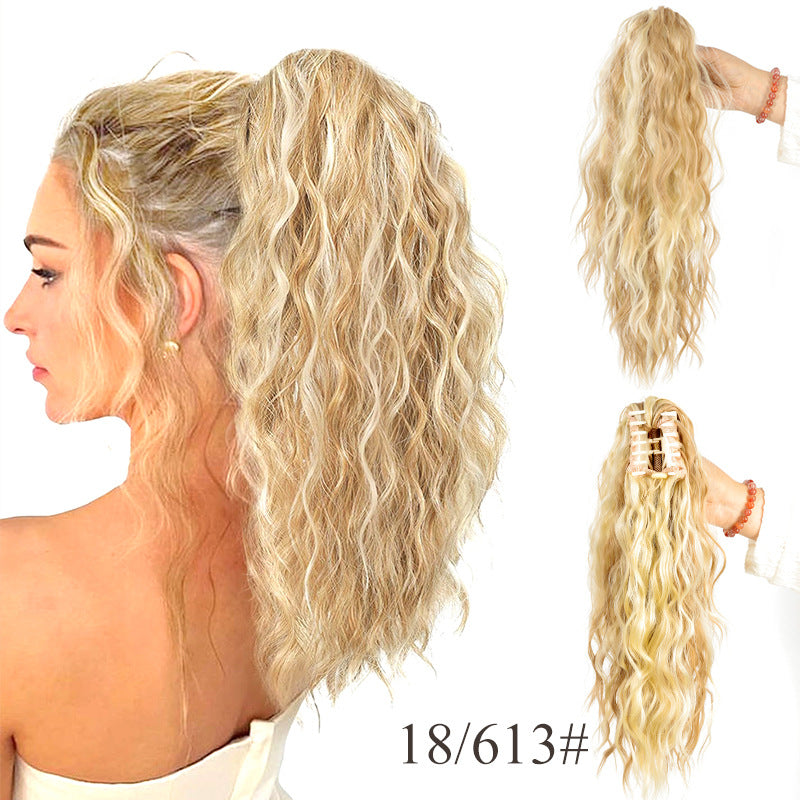 đ PROMOTION DU DERNIER JOUR - 50% DE RĂDUCTIONđExtension de cheveux bouclĂ©s, ondulĂ©s et crĂ©pus avec queue de cheval