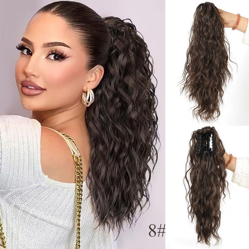 đ PROMOTION DU DERNIER JOUR - 50% DE RĂDUCTIONđExtension de cheveux bouclĂ©s, ondulĂ©s et crĂ©pus avec queue de cheval