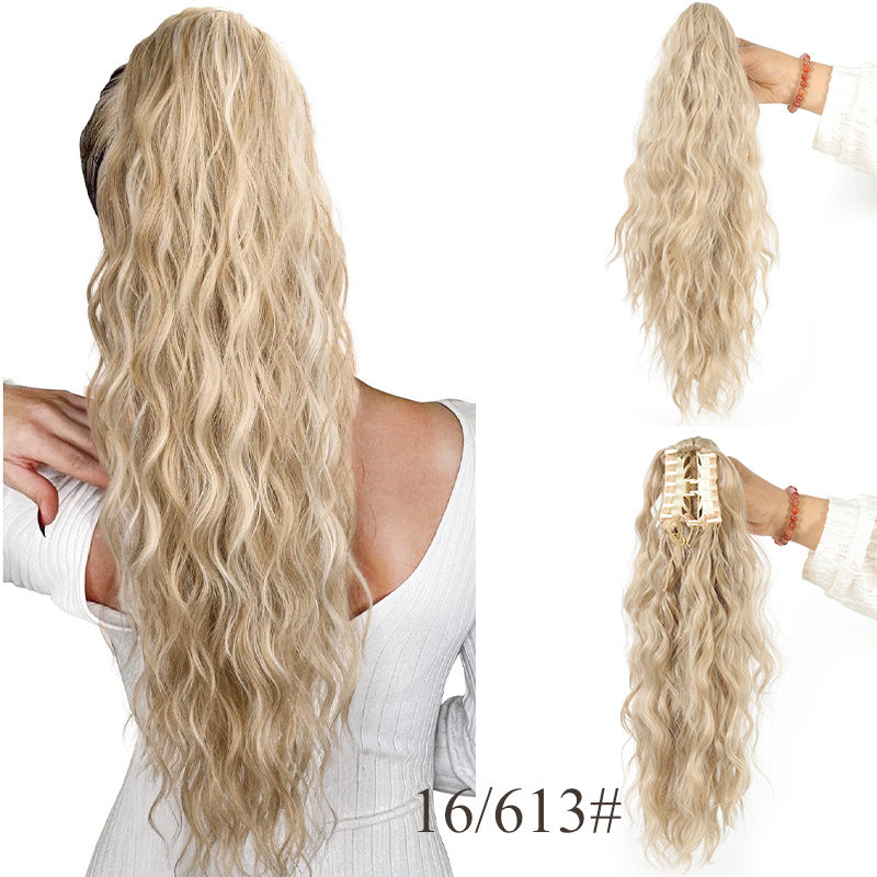 đ PROMOTION DU DERNIER JOUR - 50% DE RĂDUCTIONđExtension de cheveux bouclĂ©s, ondulĂ©s et crĂ©pus avec queue de cheval