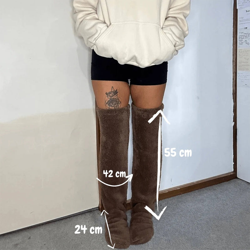 Chaussettes de pommes de terre mignonnes