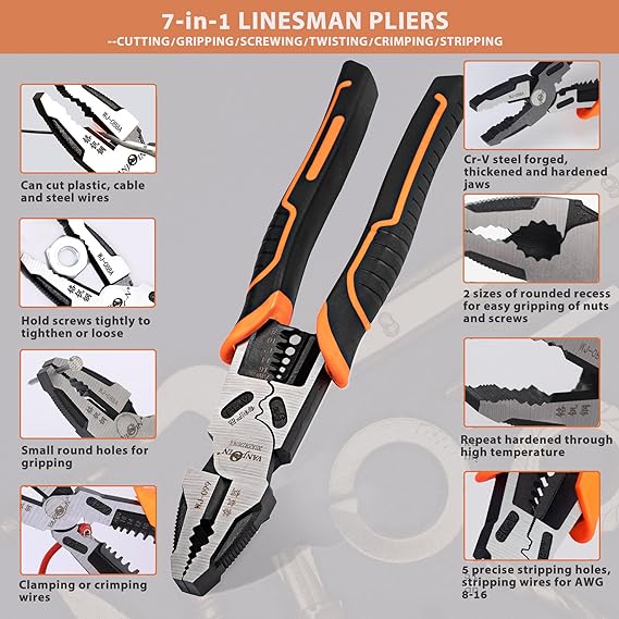 (🔥Hot Sale 49% de réduction) - Pince 4 en 1 pour monteur de lignes