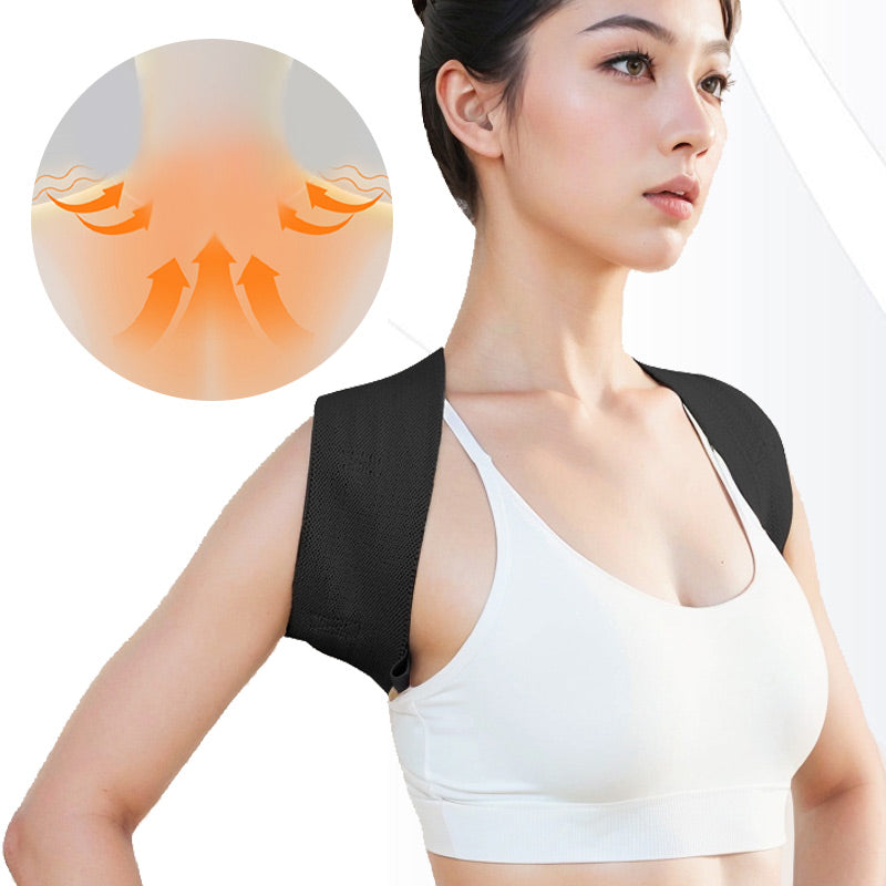 🌟 60% OFF INSTANTANÉ ! 🏆 Correcteur Posture "Tech Magique" - Discret sous les Vêtements, Ajustable et Confortable 💡📦
