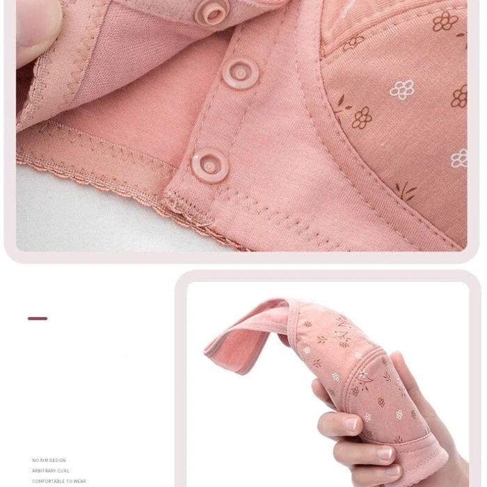 đ„ACHETEZ 1 ET OFFREZ 2 GRATUITSđ„Sous-vĂȘtements sans couture Ă bouton frontal Femmes Soutien-gorge confortable en coton