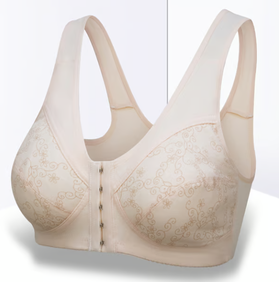 🔥Design pour soutien-gorge en coton à fermeture frontale pour seniors