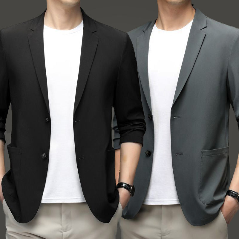 ✨️Matériaux préférés🔥Veste de costume légère d'été pour homme(🔥55% de réduction)