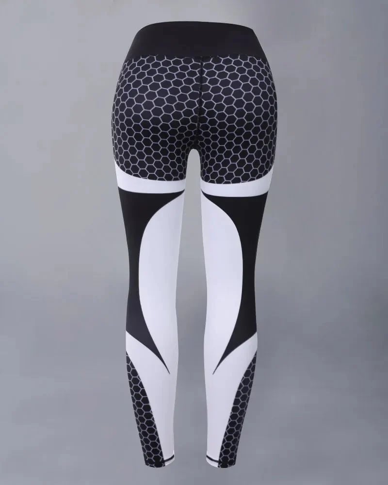 🍑Colourblock Butt Lifting Leggings de sport à taille haute