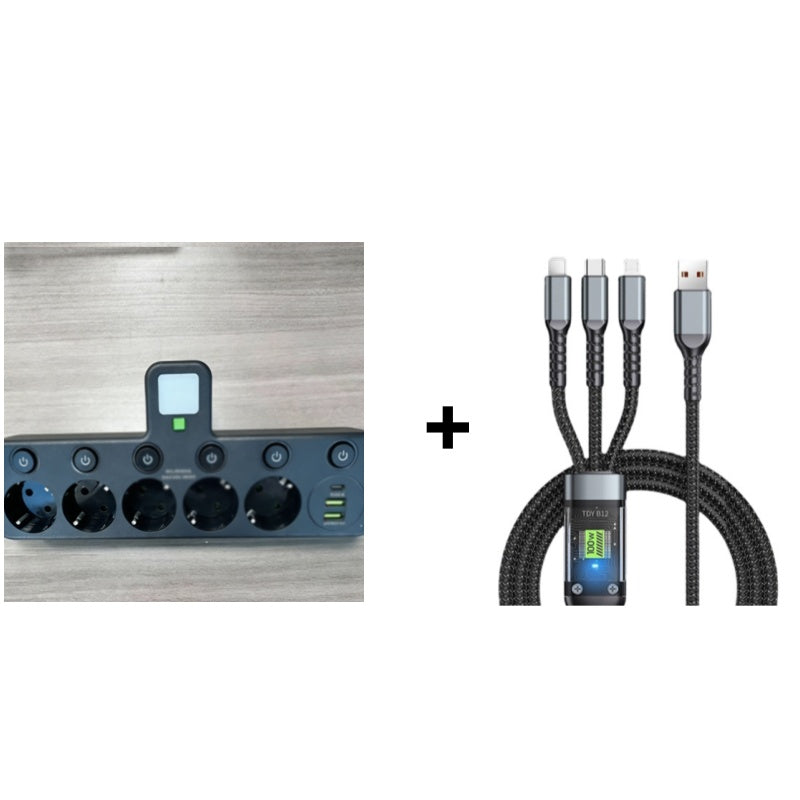 🔌 49% DE RÉDUCTION! 💡 Adaptateur Secteur UE 4 Prises – Interrupteurs Indépendants, Design Compact & Sécurité Maximale 🏠