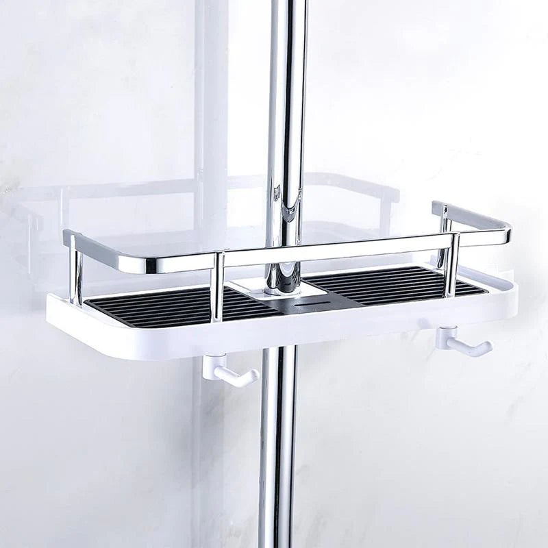 Support de rangement pour douche sur poteau de salle de bain