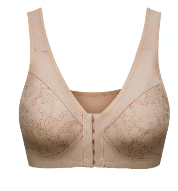 🔥Design pour soutien-gorge en coton à fermeture frontale pour seniors