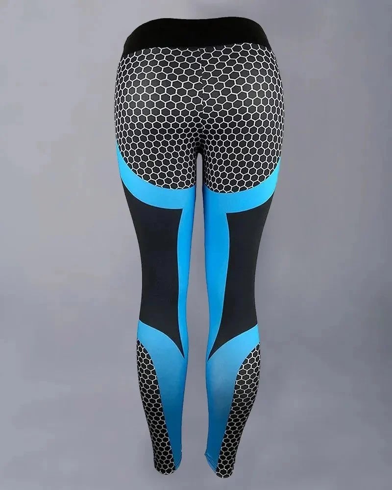 🍑Colourblock Butt Lifting Leggings de sport à taille haute