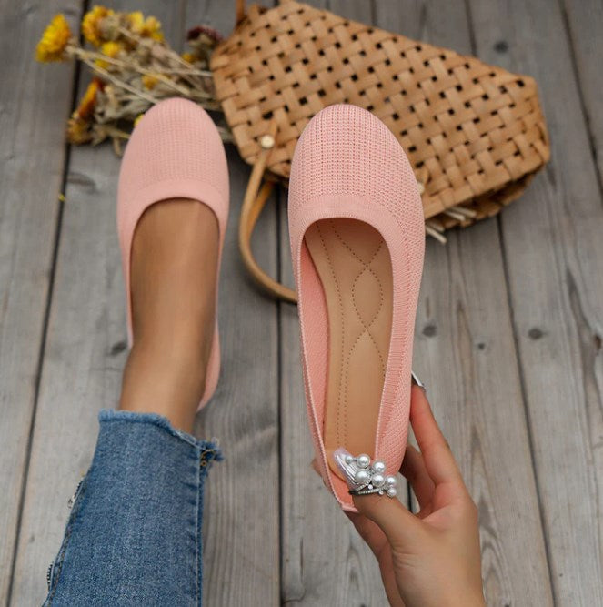 🔥 Dernier jour 49% OFF - Femmes confortable respirant glissant sur le soutien de la voûte plantaire chaussures décontractées(achat 2 livraison gratuite)