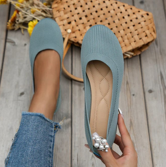 🔥 Dernier jour 49% OFF - Femmes confortable respirant glissant sur le soutien de la voûte plantaire chaussures décontractées(achat 2 livraison gratuite)