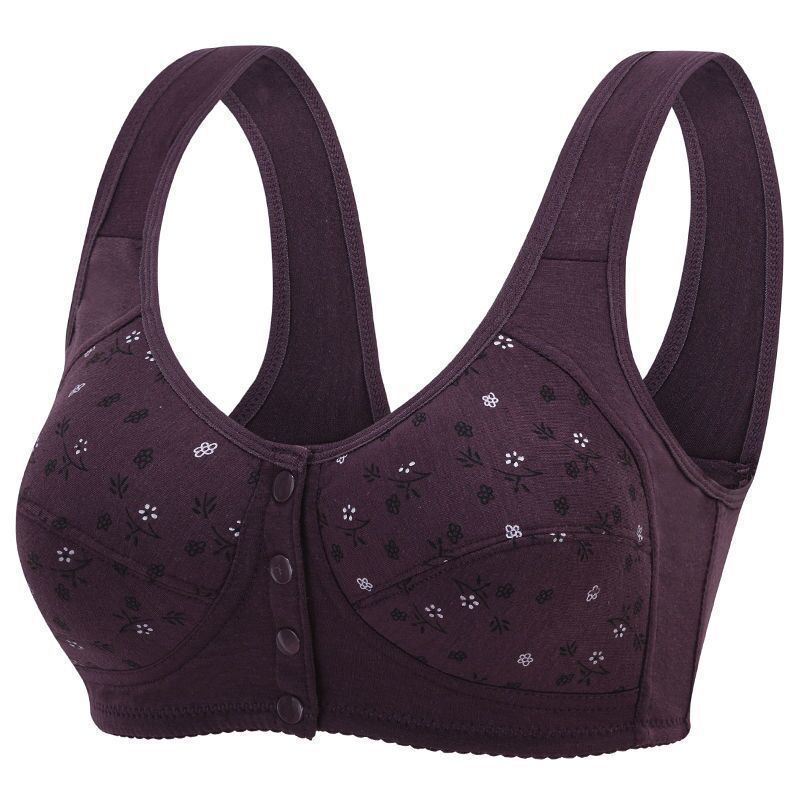 đ„ACHETEZ 1 ET OFFREZ 2 GRATUITSđ„Sous-vĂȘtements sans couture Ă bouton frontal Femmes Soutien-gorge confortable en coton