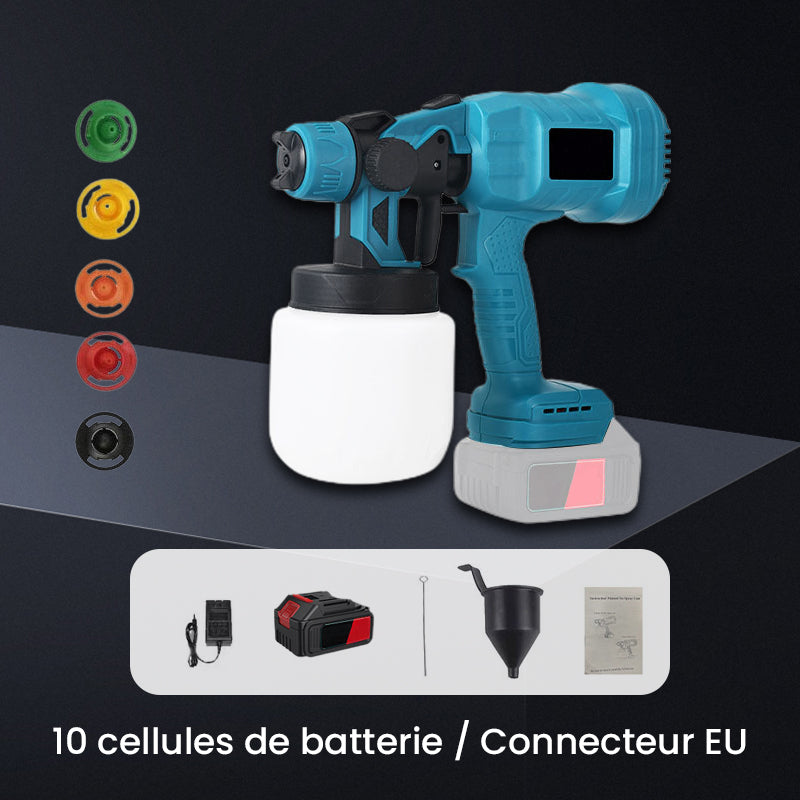 🔥Offre spéciale🔥Pistolet à Peinture Électrique Sans Fil