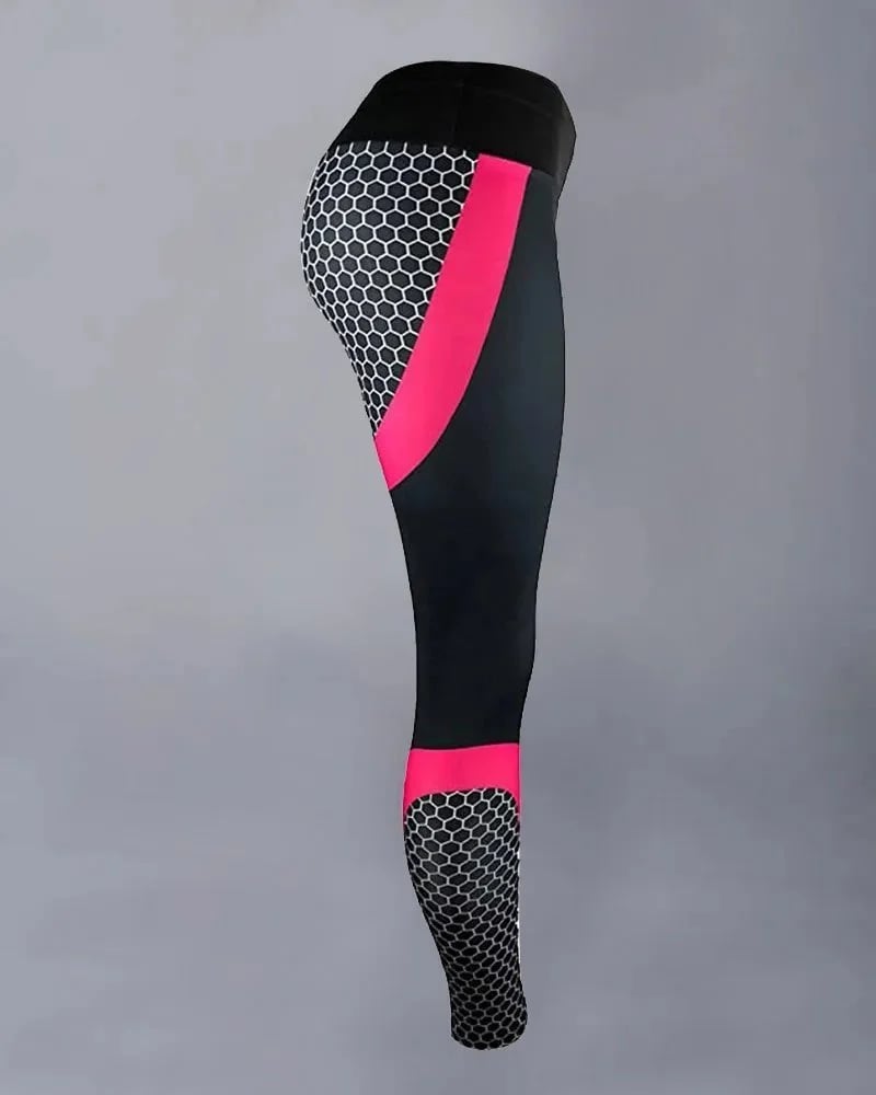 🍑Colourblock Butt Lifting Leggings de sport à taille haute