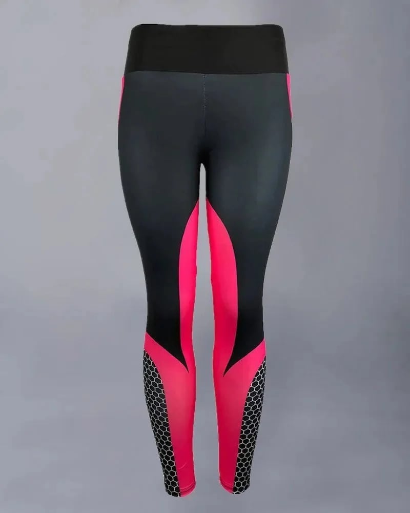 🍑Colourblock Butt Lifting Leggings de sport à taille haute