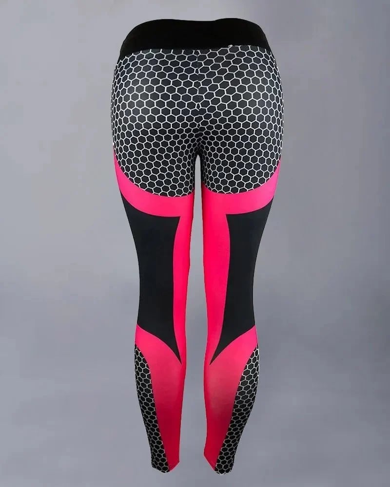 🍑Colourblock Butt Lifting Leggings de sport à taille haute