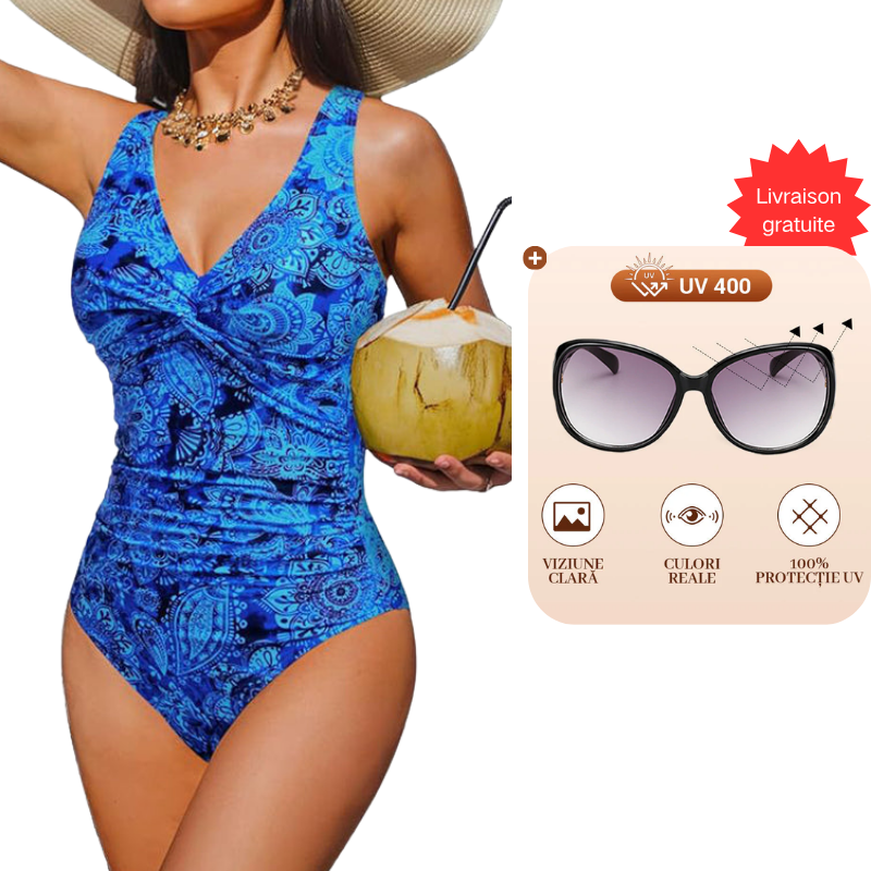 👙✨ 50 % de réduction ! 💃 Maillot de bain sculptant — Coupe ajustée