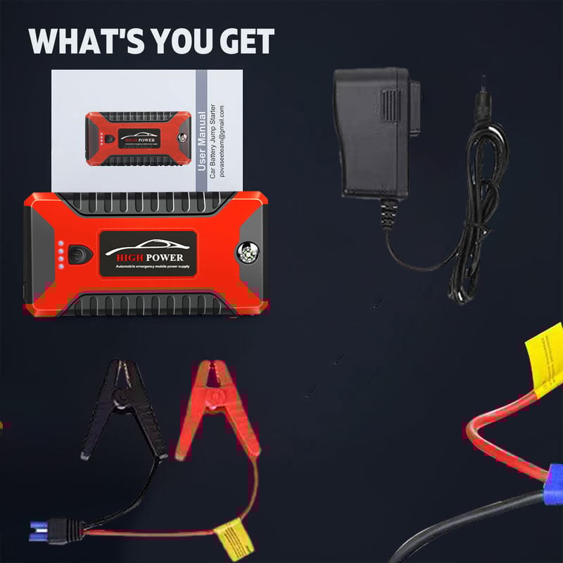 ⏳Spécial limité dans le temps🔋Jump Starter 3000A Peak Jump Starter Battery Pack