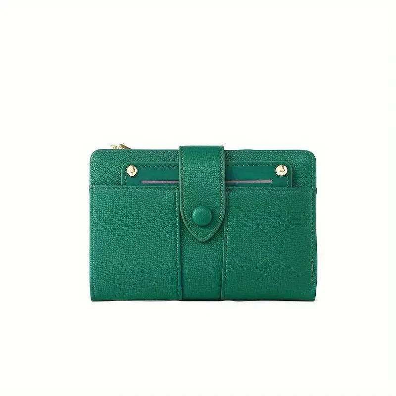 đ„Hot SaleđPortefeuille multi-compartiments en cuir pour femme avec porte-cartes (achetez-en 1 et obtenez-en 1 gratuit)