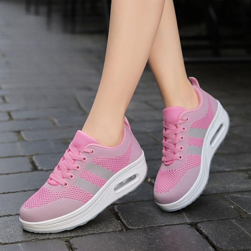 🔥Dernier jour 60% de réduction - Baskets orthopédiques pour femmes Light Air Flying Woven Mesh