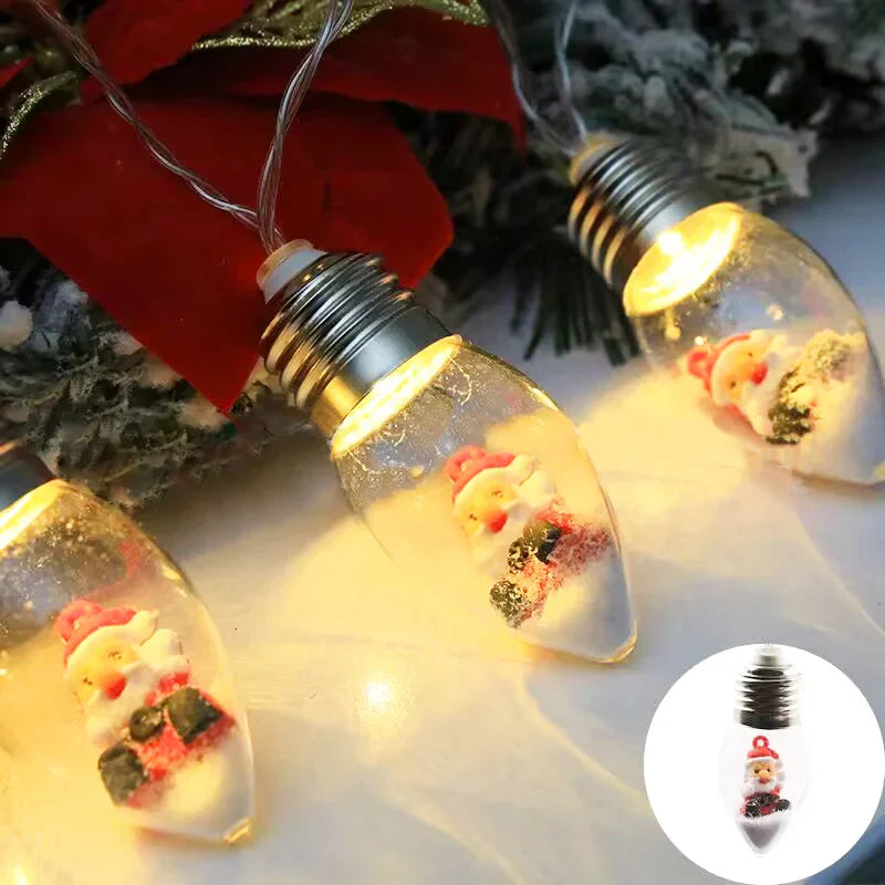 🎄Décorations lumineuses de Noël avec guirlande lumineuse à boules