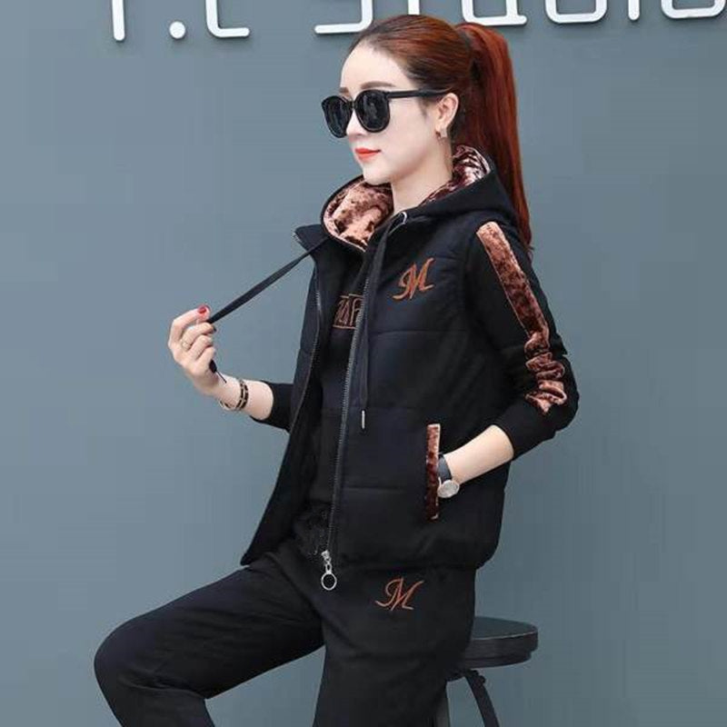 🔥 Réduction de 50% pour une durée limitée 🔥 Tailleur d'hiver chaud pour femme en trois pièces