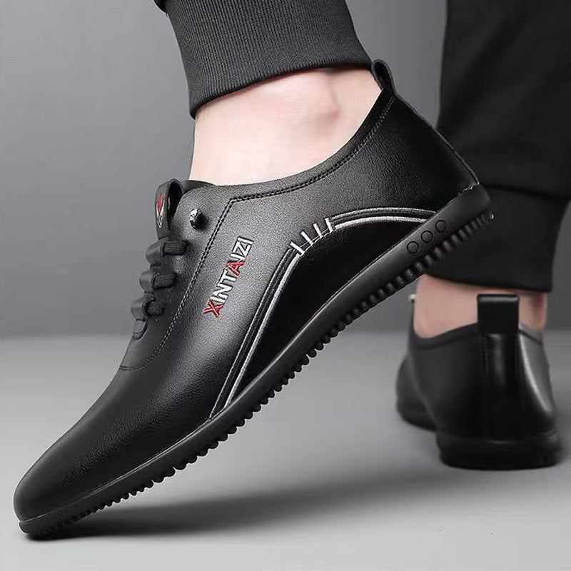 👞Chaussures légères et respirantes à lacets sans nœud pour hommes