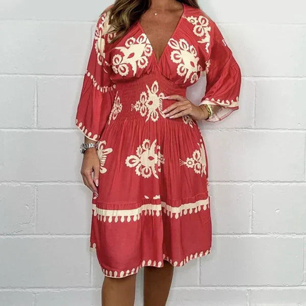 đ„Vente chaude đ„ Robe d'Ă©tĂ© imprimĂ©e pour femmes