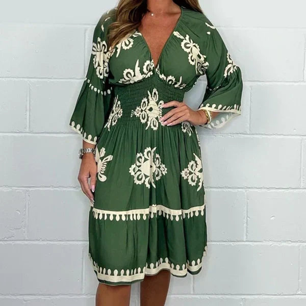 đ„Vente chaude đ„ Robe d'Ă©tĂ© imprimĂ©e pour femmes