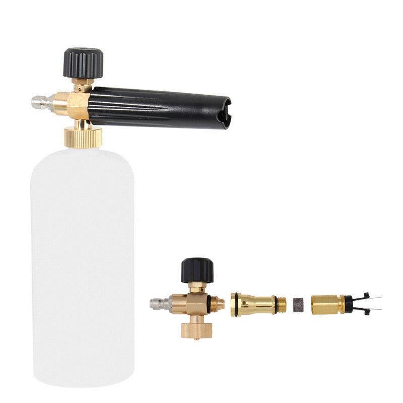 🔥Promotion d'été - 49% DE RÉDUCTION-🧼Accessoire double connecteur pour canon à mousse