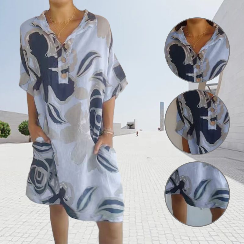 Robes imprimées élégantes et décontractées pour femmes