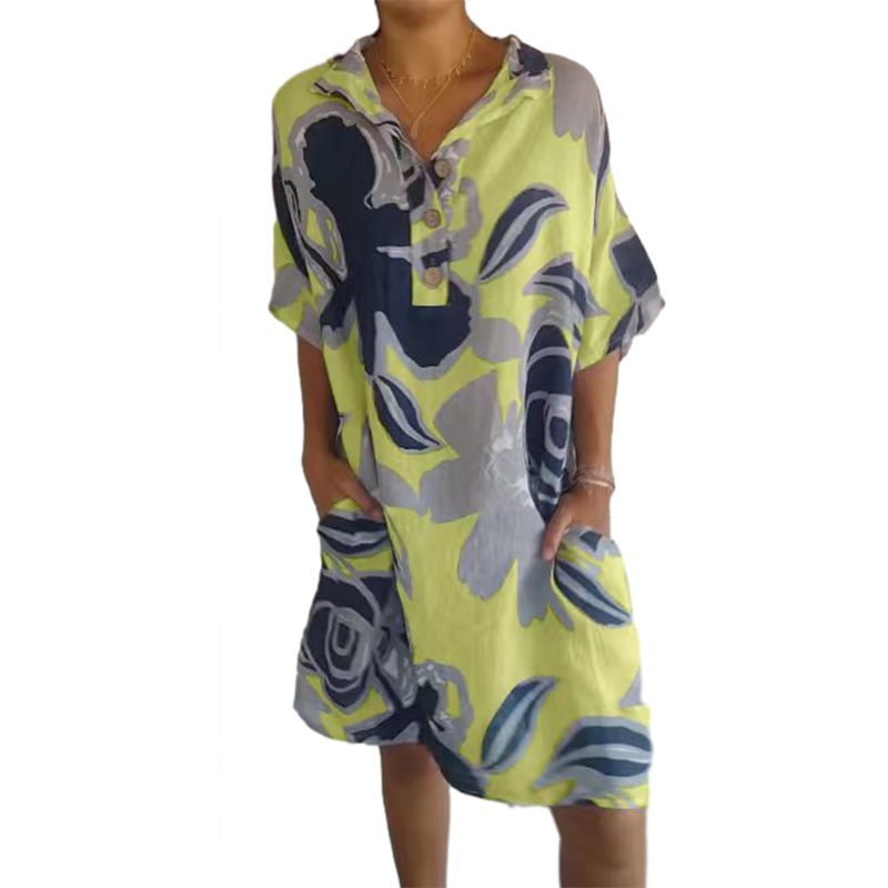 Robes imprimées élégantes et décontractées pour femmes