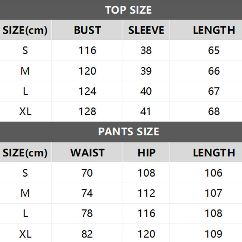 49%Réduction🔥 Ensemble pantalon élégant à manches longues col rond et jambes droites