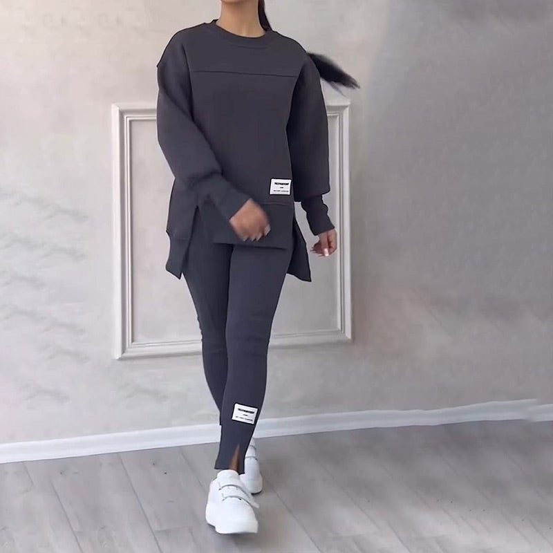 ✨Ensemble Sweat-Shirt Et Leggings Décontractés Pour Femmes