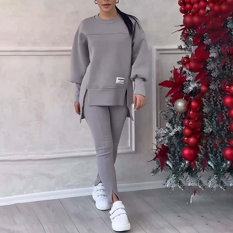 ✨Ensemble Sweat-Shirt Et Leggings Décontractés Pour Femmes