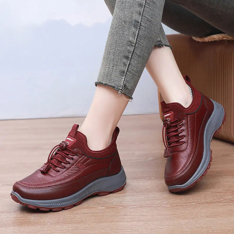 đ NEW HOT SALE đChaussures orthopĂ©diques antidĂ©rapantes confortables Ă semelle Ă©paisse pour femmes