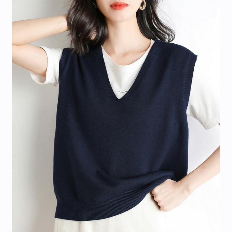 đ„Soldes 49% de rĂ©ductionđGilet en Tricot Ă col en V Ultra-Doux pour Femmes