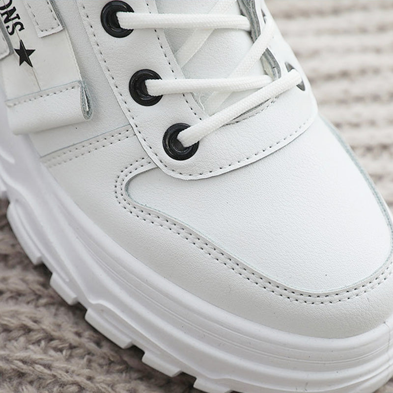 🍂Nouveaux styles pour l'automne et l'hiver❄️Bottes à lacets chaudes et imperméables pour femmes
