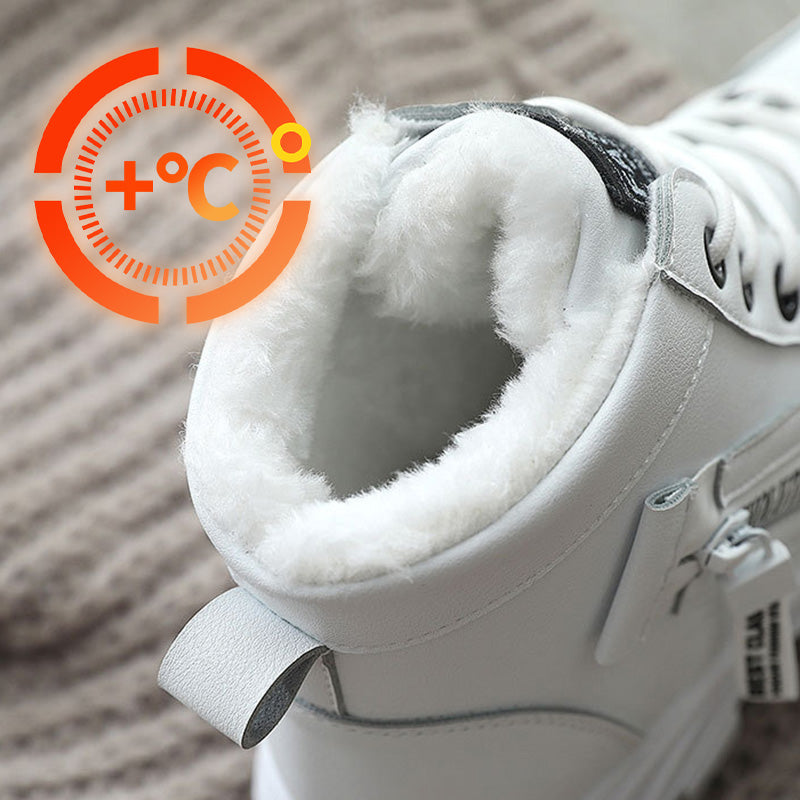 🍂Nouveaux styles pour l'automne et l'hiver❄️Bottes à lacets chaudes et imperméables pour femmes