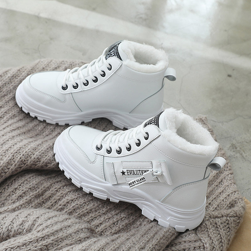 🍂Nouveaux styles pour l'automne et l'hiver❄️Bottes à lacets chaudes et imperméables pour femmes