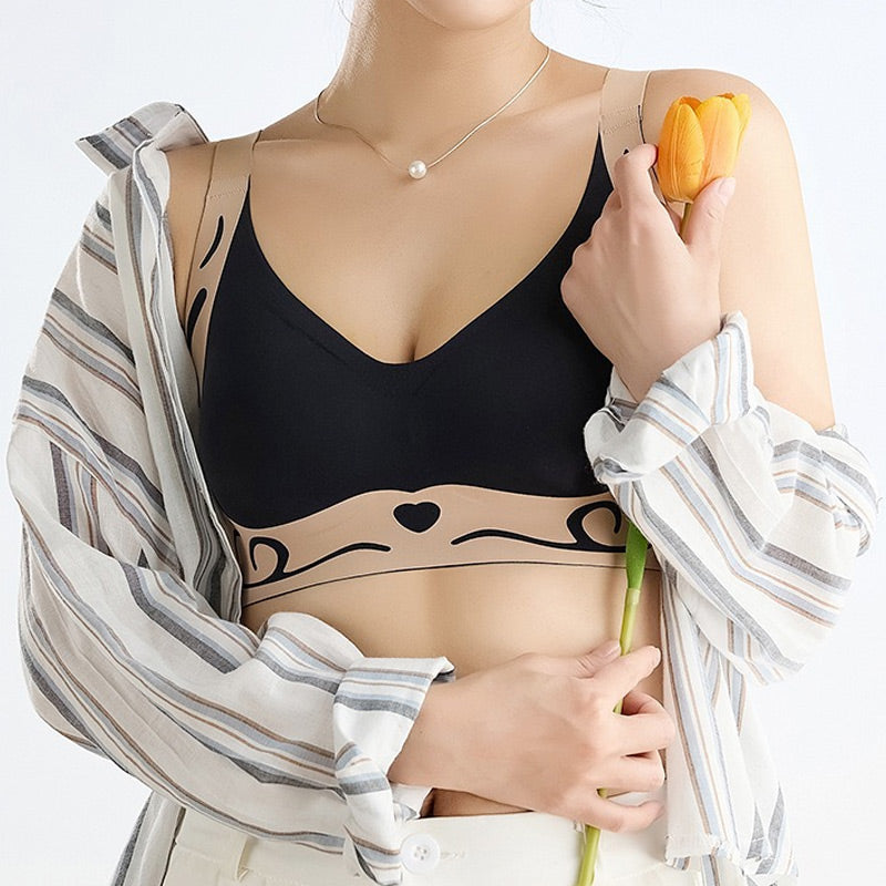 🎁- Soutien-gorge push-up sans fil | Soutien-gorge Super gather